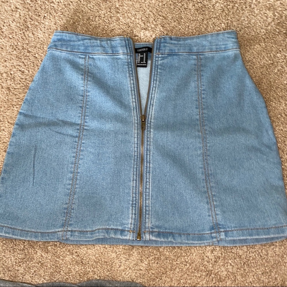 Jean skirt